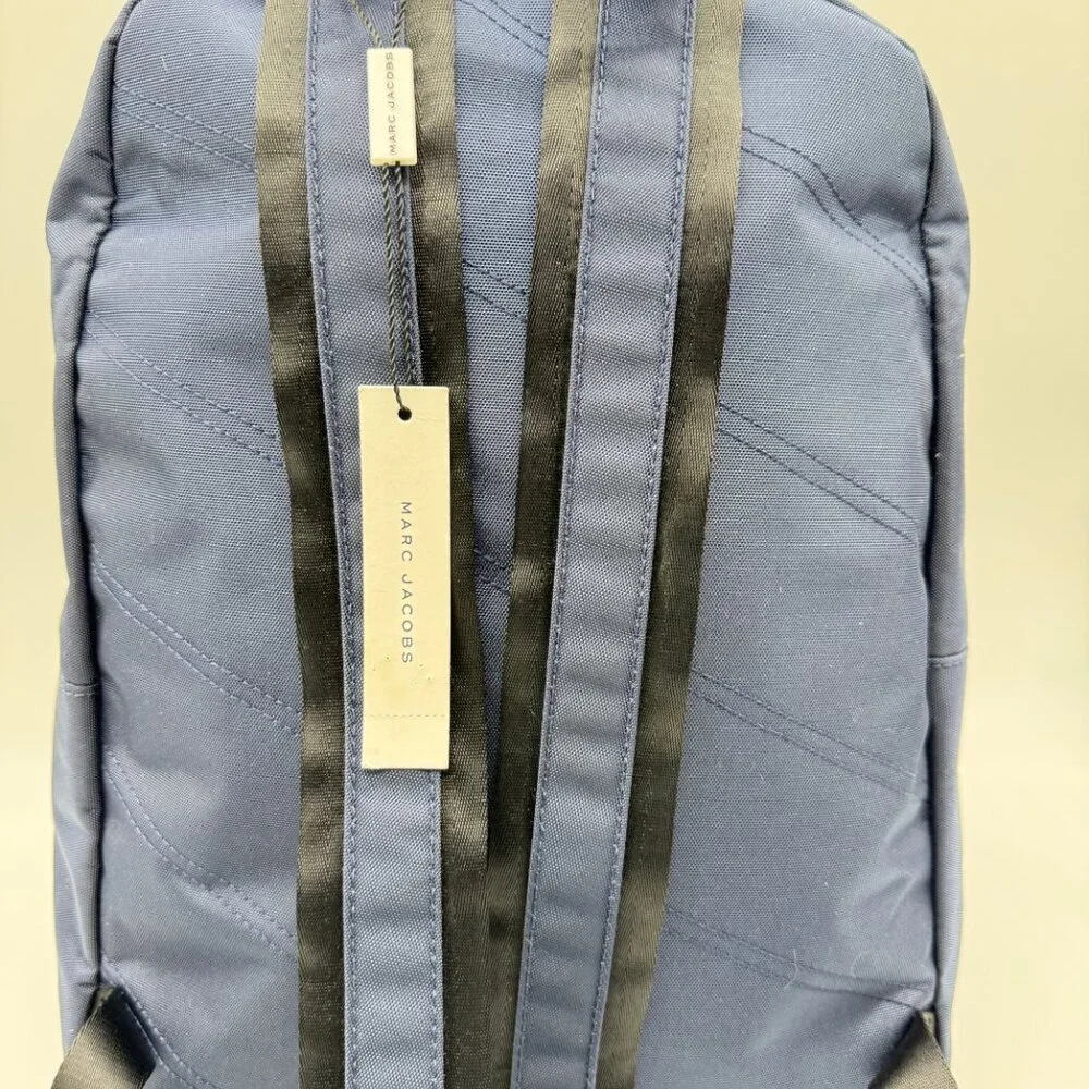 MARC JACOBS Trek nylon medium women's school backpack -Midnight blue